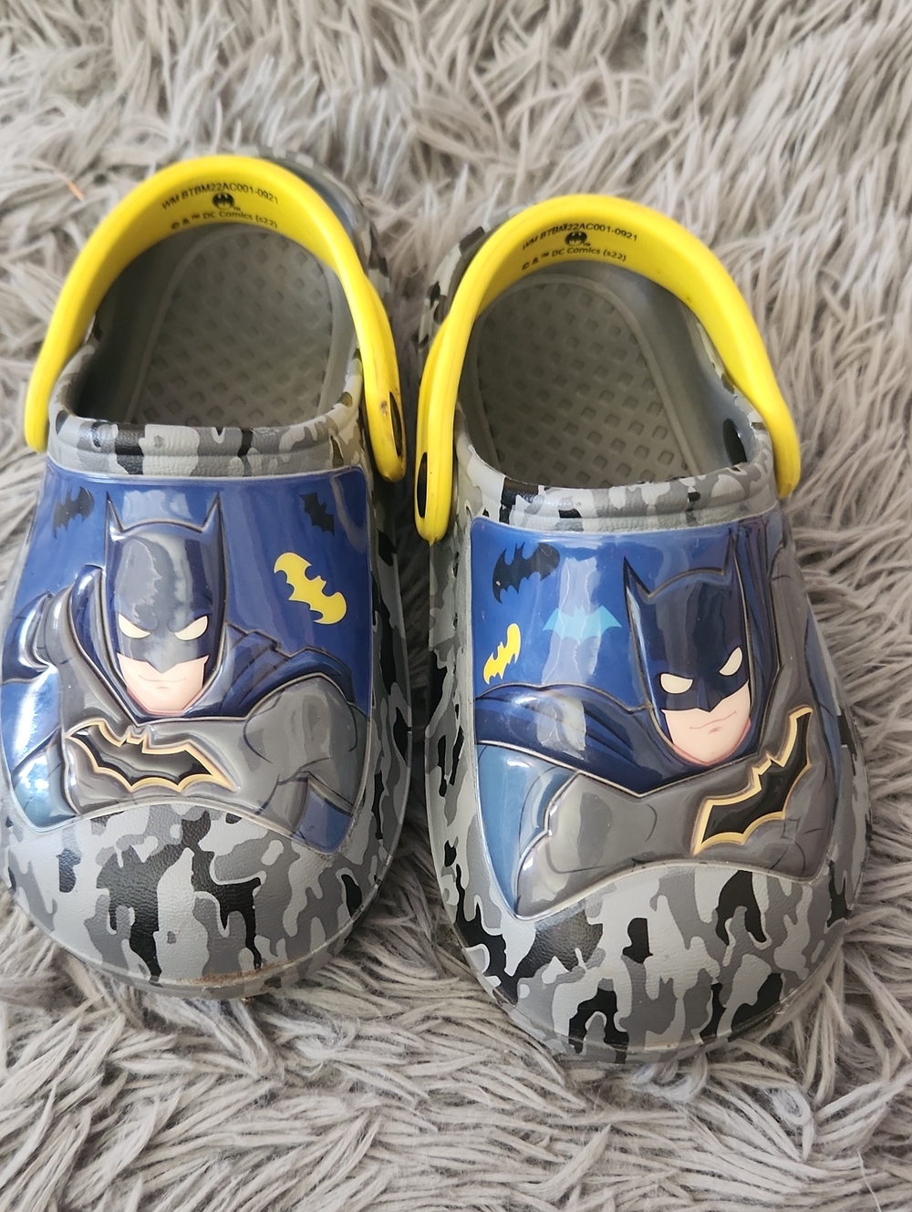Batman Slip On Shoes Size 9-10